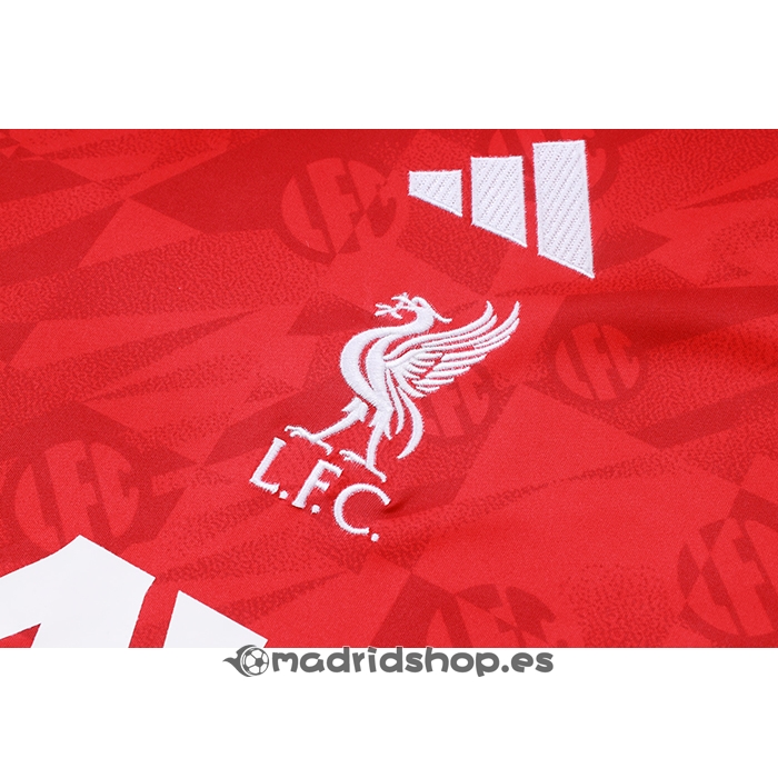 Chandal del Liverpool Manga Corta 26-27 Rojo - Pantalon Corto